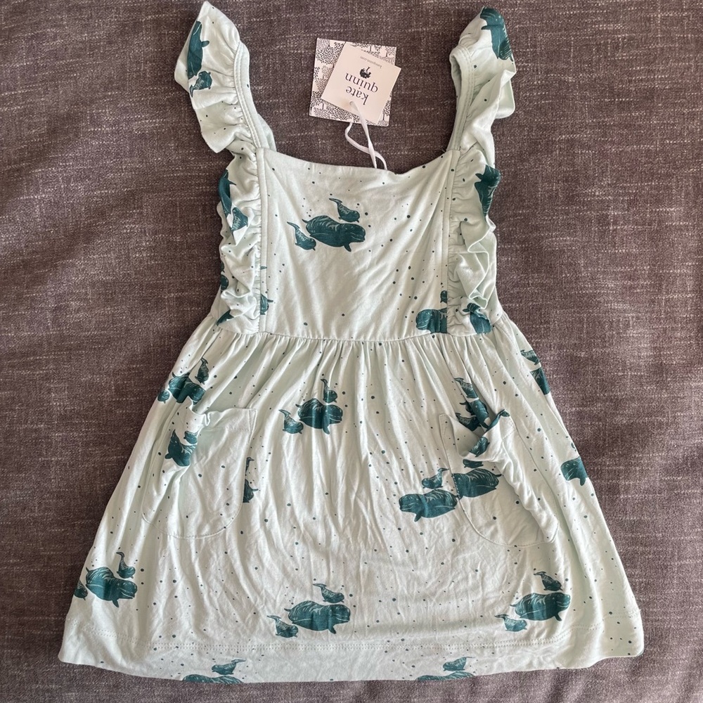 Kate Quinn 2T Beluga Pinafore Dress NIB